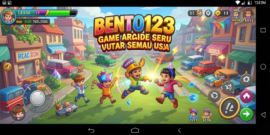 Tangkapan layar utama menunjukkan gameplay BENTO123 yang seru dan penuh aksi.