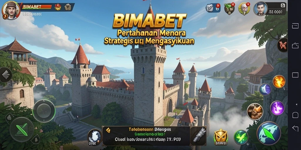 Gameplay seru dan menegangkan di BIMABET Tower Defense
