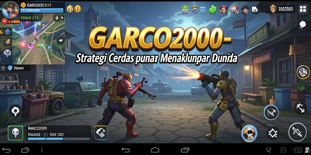 Tampilan informatif dari gameplay GARCO200 dengan strategi yang menantang.