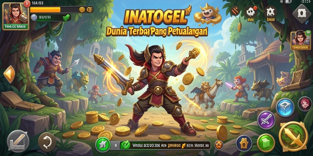 Screenshot menampilkan gameplay interaktif di dunia terbuka yang luas.