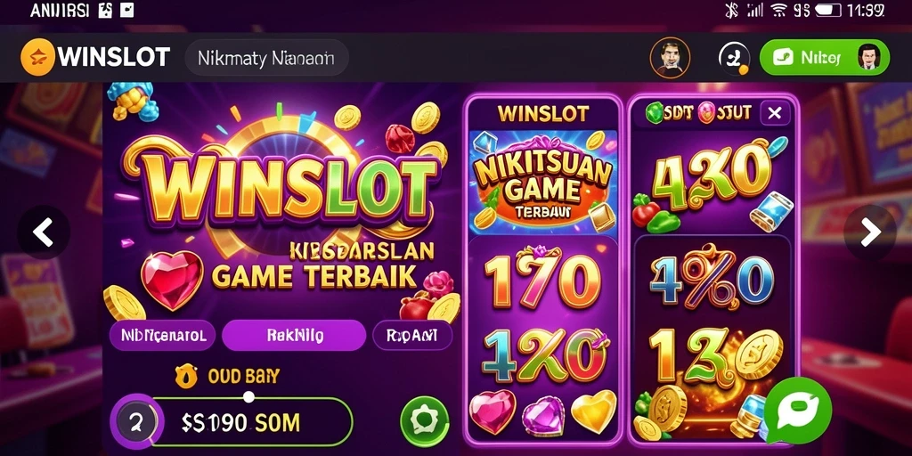 Tampilan gameplay slot seru di WINSLOT dengan grafis memukau.